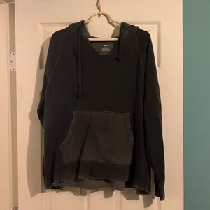 Aerie distressed hoodie. Size large